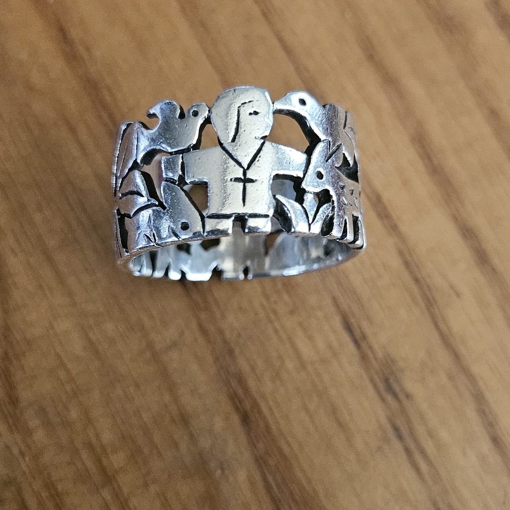 James Avery St. Francis Of Assisi Ring
